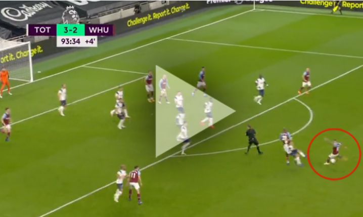 NIEPRAWDOPODOBNY gol Lanziniego na 3-3 z Tottenhamem! [VIDEO]